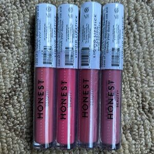 Honestly Liquid Lipstick, bundle of 4